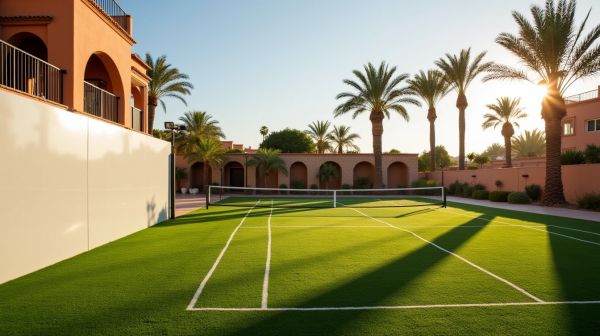 Villa de luxe avec terrain de padel à Marrakech